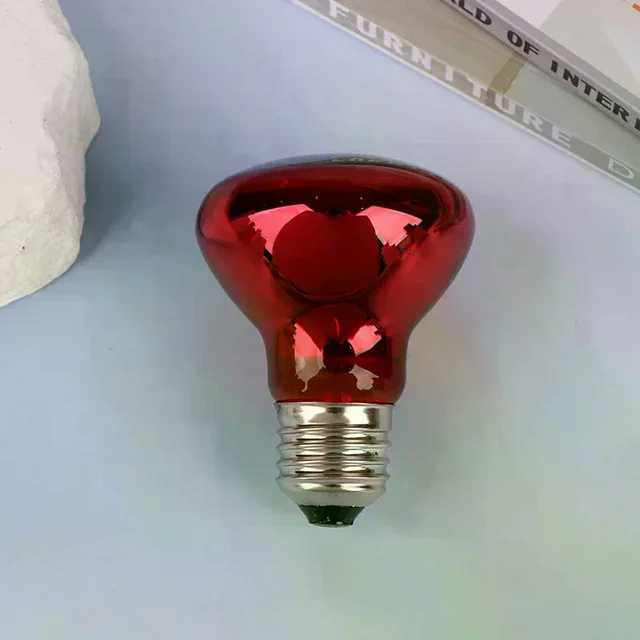25/40/50/60/75/100W E27 UVA Poultry Bulb Infrared Night Light Day Poultry Heating Bulb For Plants Amphibians Reptile Pets 3