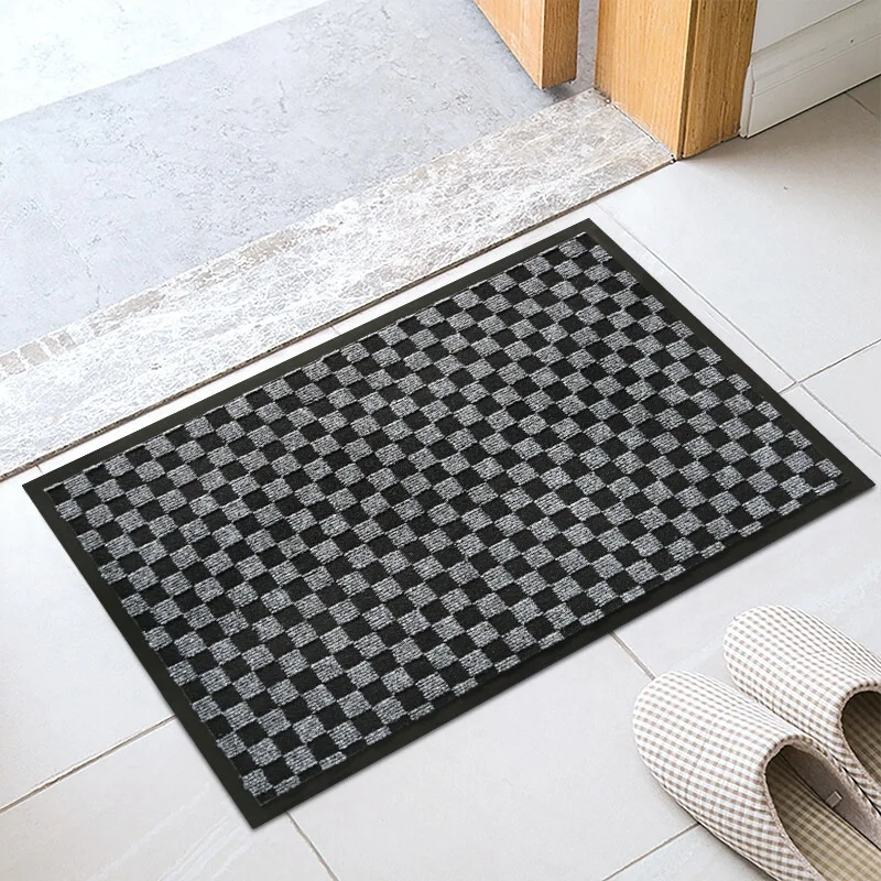 

Small square non-slip absorbent corridor aisle kitchen door mats for home entrance carpet area rug for entrance shopping mall of