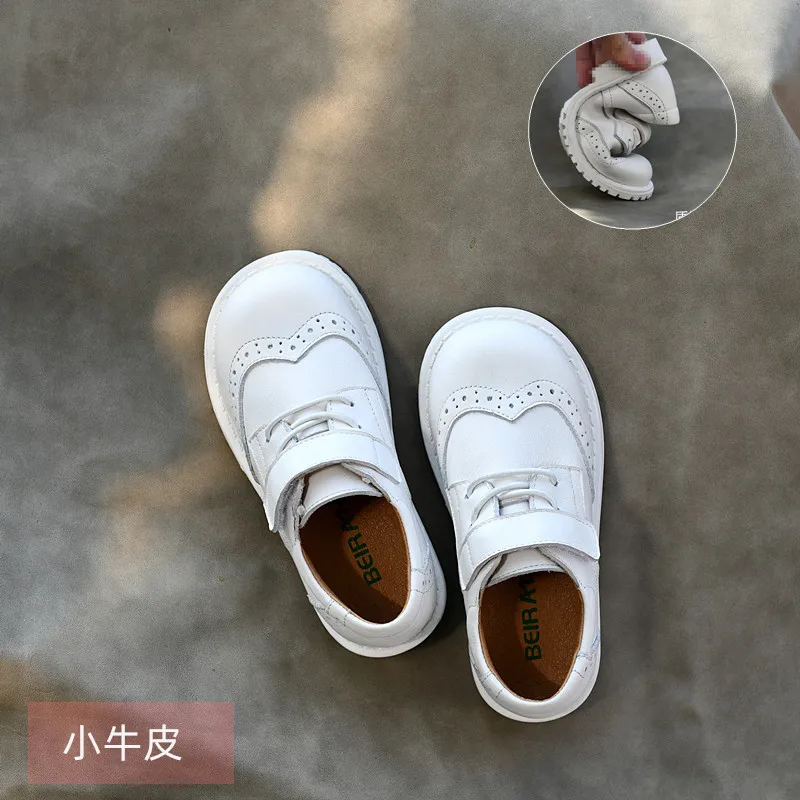 أحذية أطفال من الجلد الطبيعي 2025 أحذية أطفال للرب...