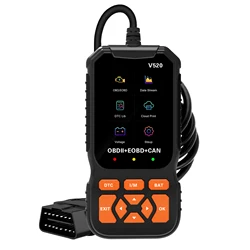 Advanced OBD2 Diagnostic Car Code Scanner for Engine Light and Fault Detection (V520)
