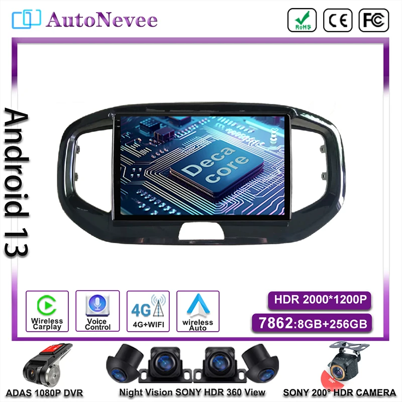 

Android For Kia Rio 2011 - 2015 Autoradio Autoradio lettore Video multimediale navigazione GPS Video QLED Stereo IPS WIFI DVR