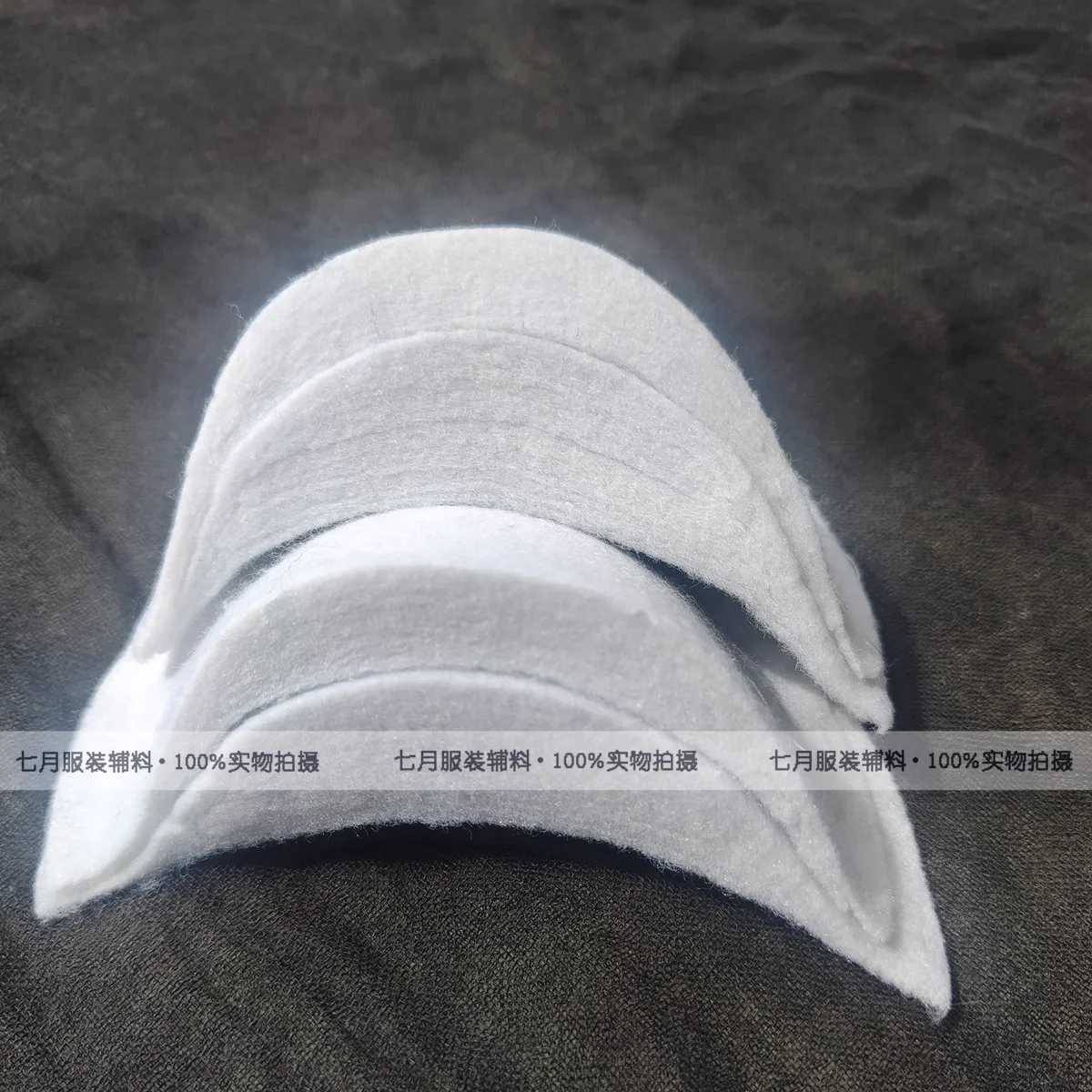 여성용 두꺼운 세트 코트 재킷 어깨 패드, 면제 직각 아티팩트 돌출 사각형 어깨 패드, 4cm, 1 쌍