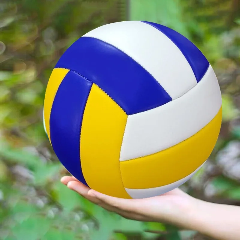 1pc No.5 Volleyball PVC Professional Competition Volleyball For Beach Outdoor Indoor Training Ball Soft Light Airtight