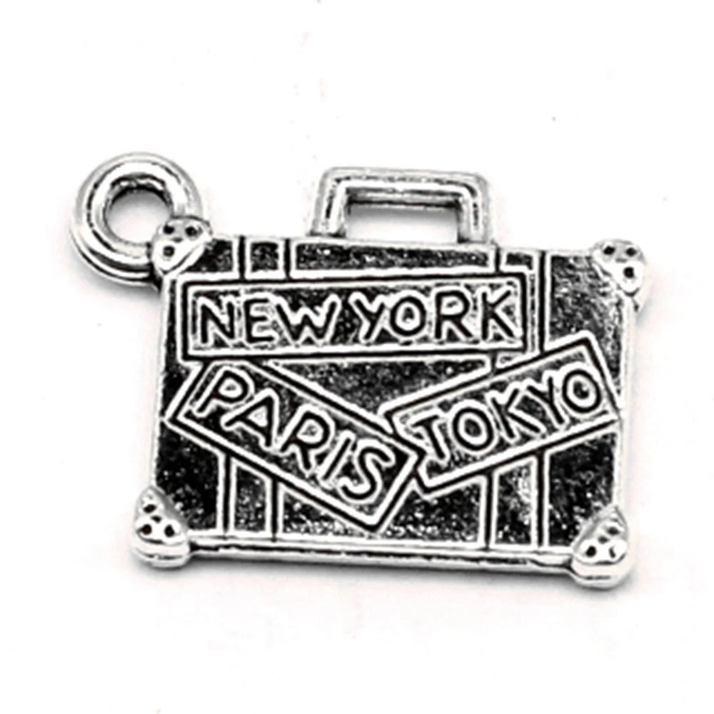 10 pieces 15x17mm Luggage charms Jewelry making best gift AliExpress