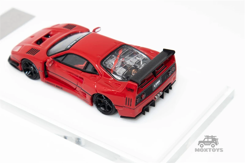 LBWK F40スポーツカー レッド Top Art 1/64 LBWK F40 レッド