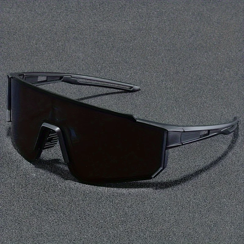 Übergroße Sport-Sonnenbrille, UV-Schutz, personalisierte Brille, Herren, Damen, Fahrrad, Motorrad, winddichte Brille – Detail 8
