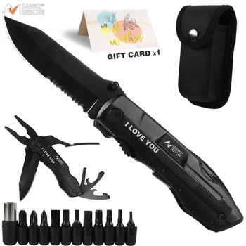 Folding Knife Pliers Portable Multi-Purpose Outdoor Emergency Tool