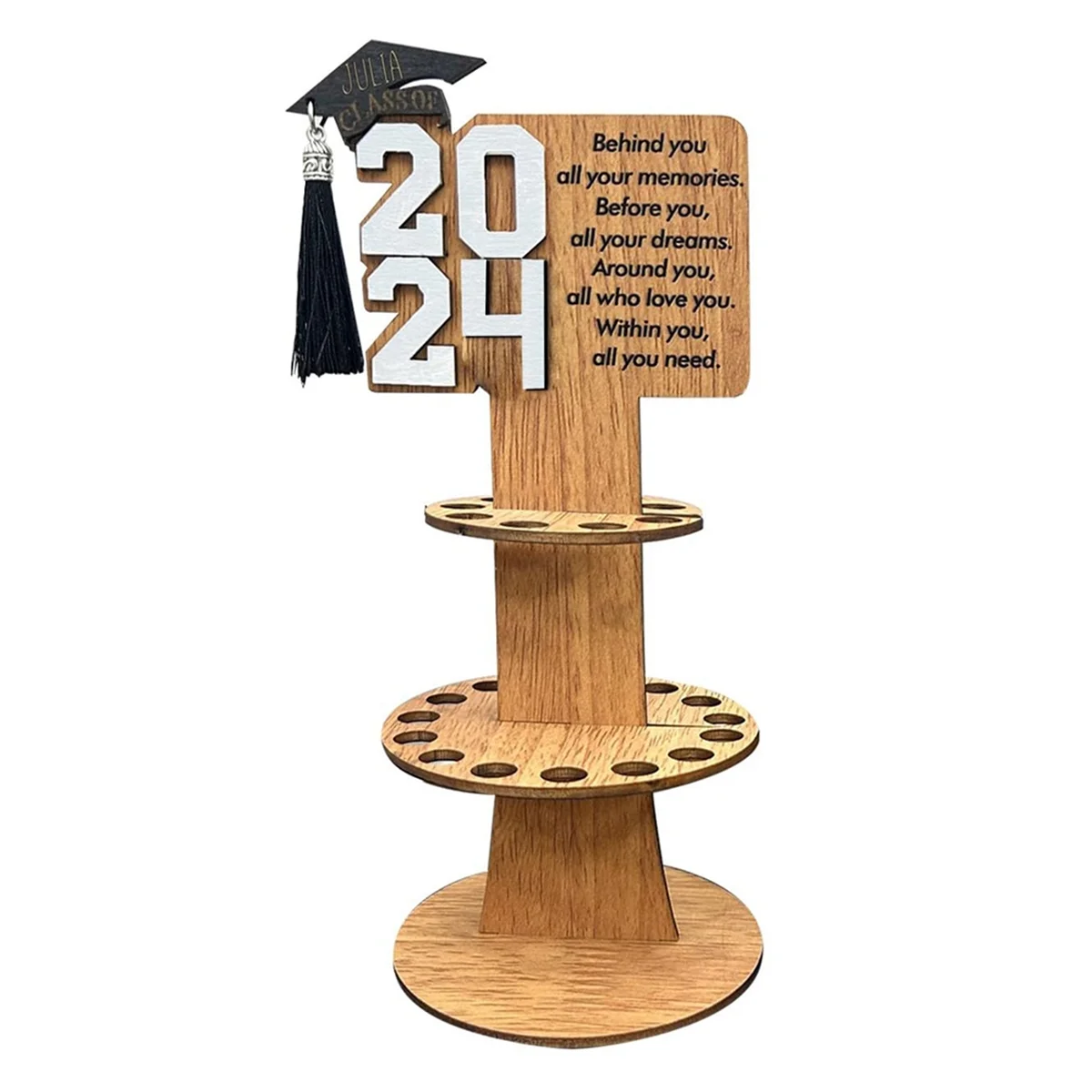New Graduation Gift Money Holder Congratulation Card Holder Money Cake for Graduation Party Gift Cake-A
