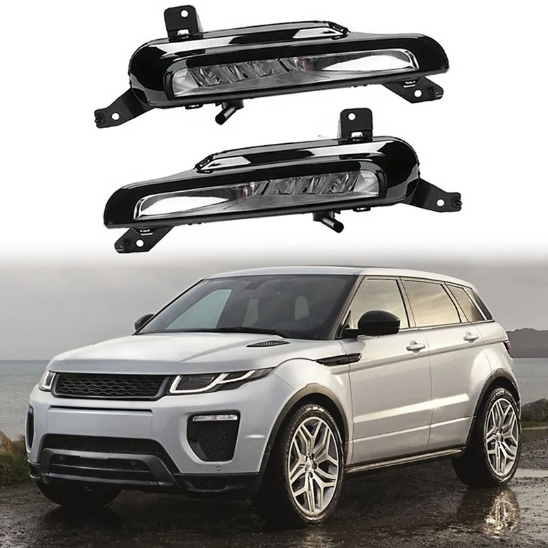 LED DRL Fog Light for Land Rover Range Rover Evoque 2016 2018 Auto