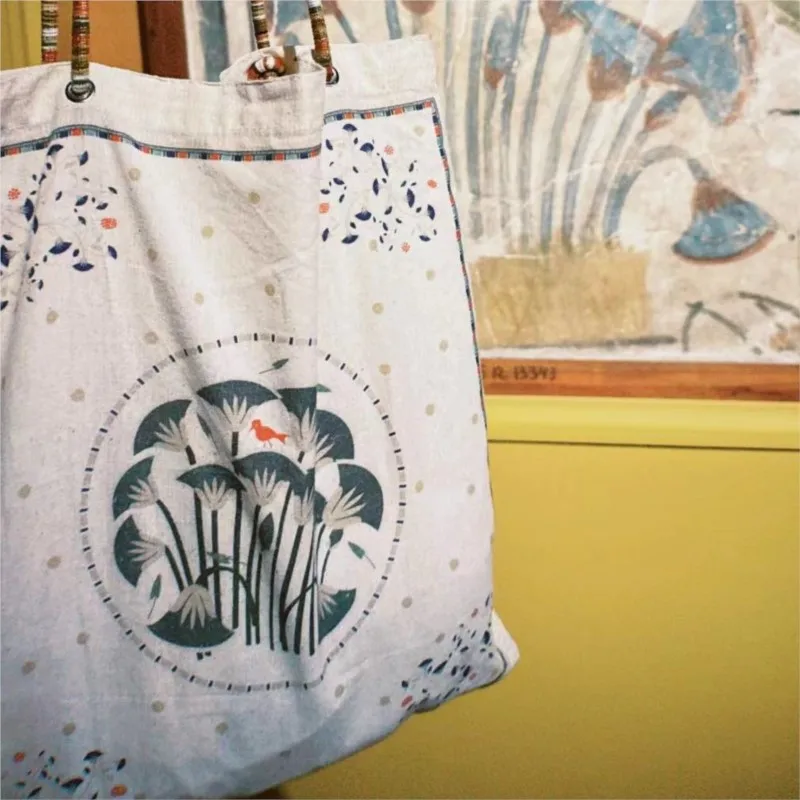 JIAERDI Flower Printed Canvas Shoulder Bags Women Fashionable Large Capacity Casual Underarm Tote Bag Versatile Handbag Bolsos