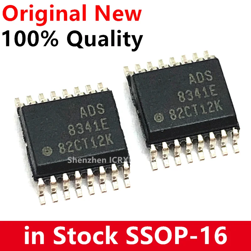 

5Pcs/Lot New Original ADS8341 ADS8341E SSOP16 Digital Converter Chip In Stock