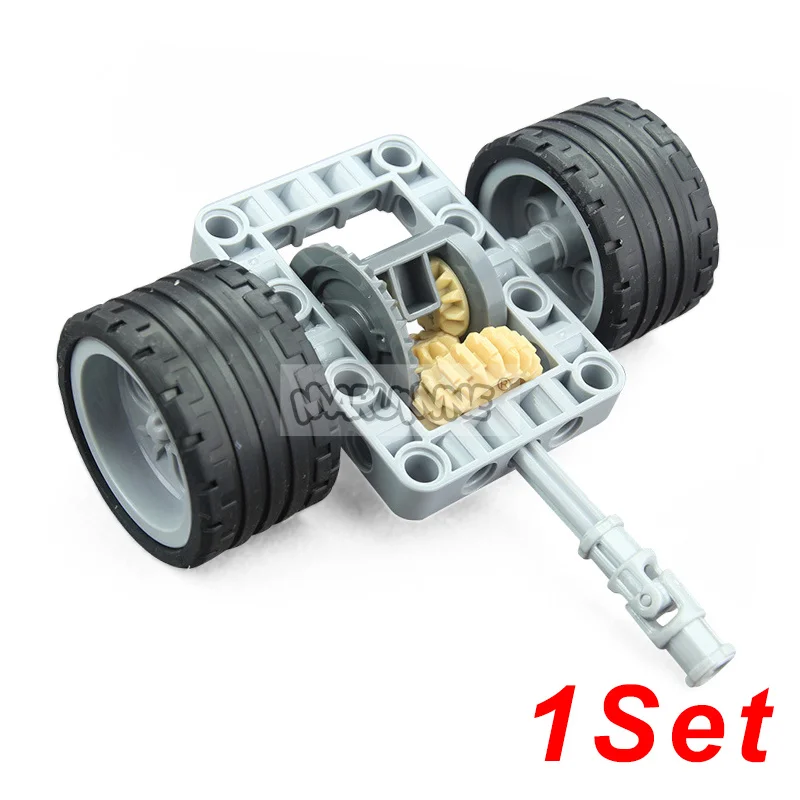 Marumine Differential Gear MOC Technology Bricks Parts for Car 65414 65413 62821 6589 6573 Compatible Building Block Accessories 6