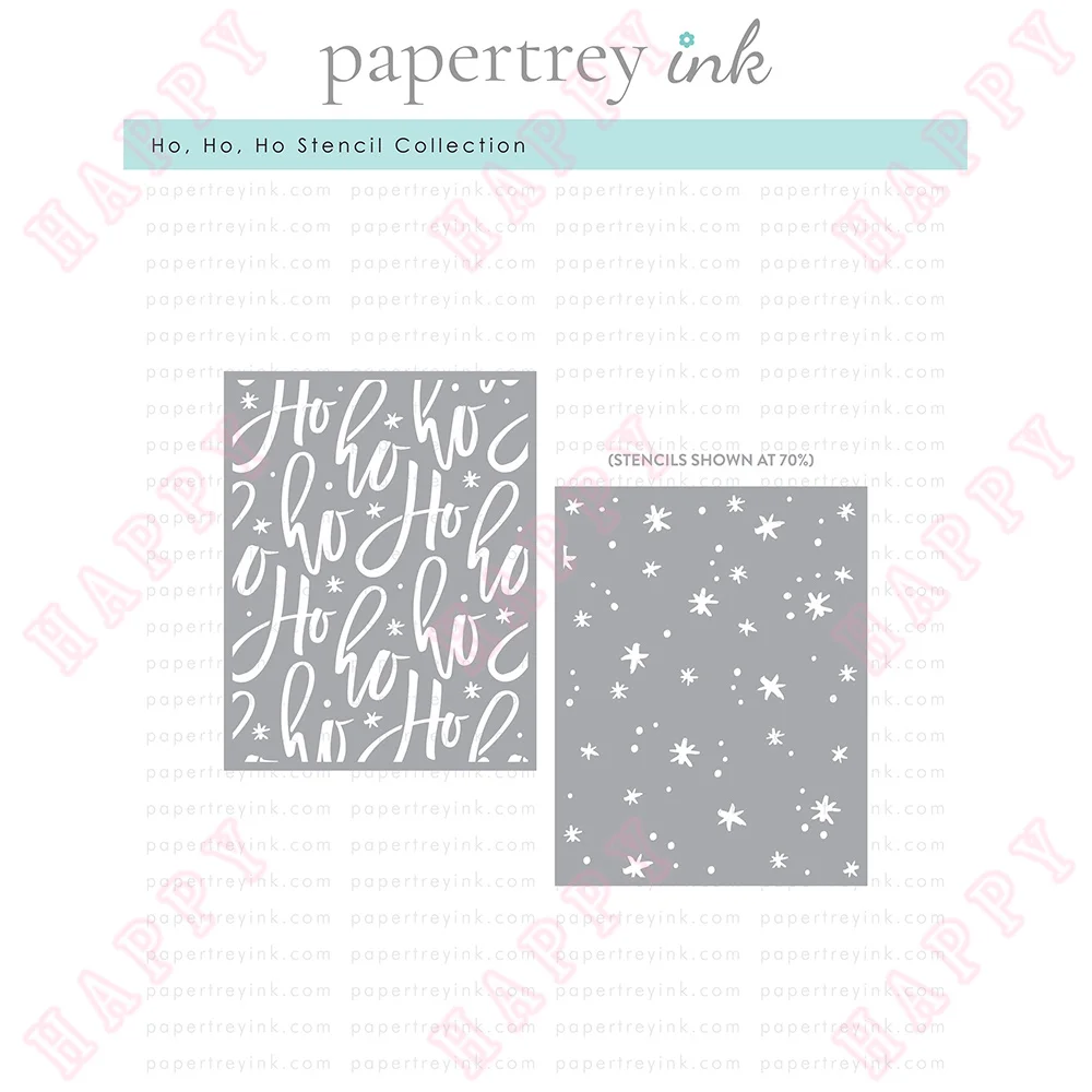 

Christmas Collection Plastic Stencils For DIY Diary Scrapbook Paper Card Photo Album Decoration Craft Engraving Making Embossing