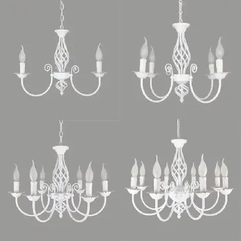 Lampade a sospensione in ferro per interni europei Lampadina E14 Lampade a led Lampadario con ramo di arte decorativa Lampade a sospensione vintage Droplight creativo 1