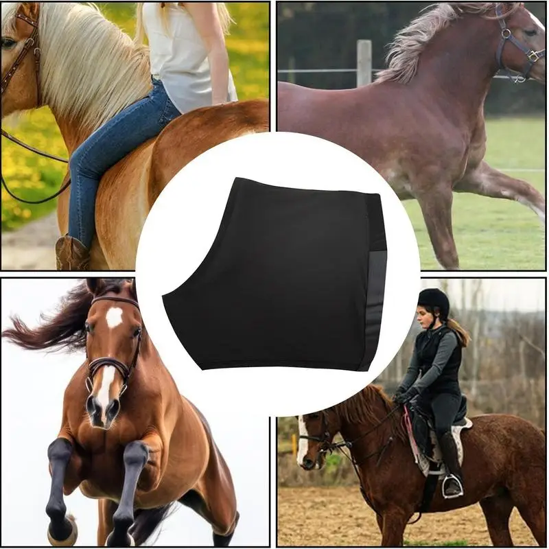 Horse Neck Cover Horse Shoulder Pads Breathable Horse Vests Shoulder Guard Horse Chest Saver Protector For Neck Wounds Heal 3