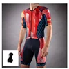 China Hot Sale Custom Design Tri Clothing Sublimation Breathable Short Sleeves Suits, Professional Triathlon Jumpsuit Suit 5