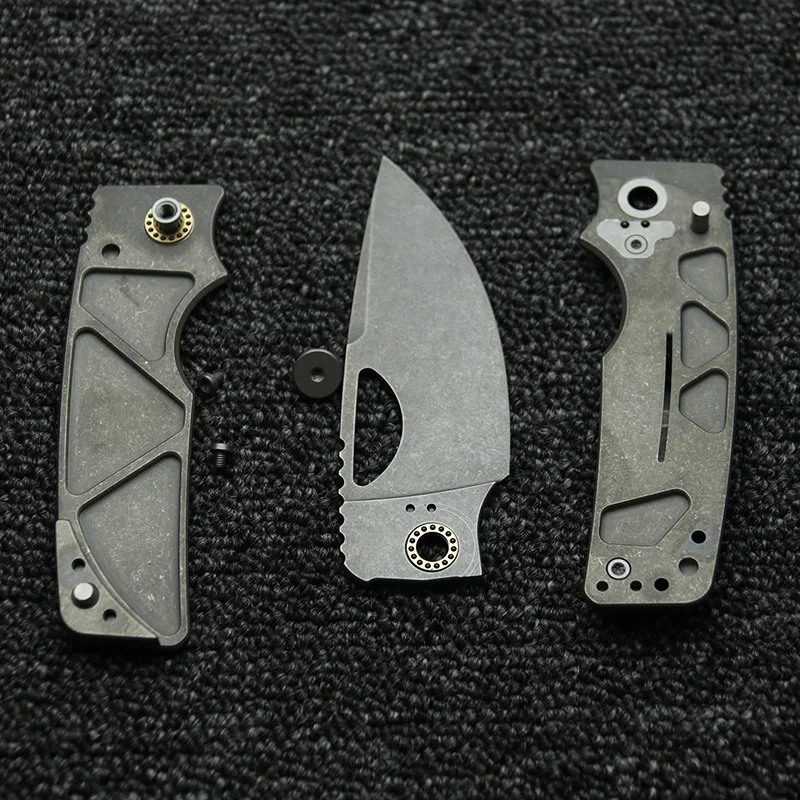LEMIFSHE make 2.0 OZ Rosie Real m390 Blade Titanium handle Copper