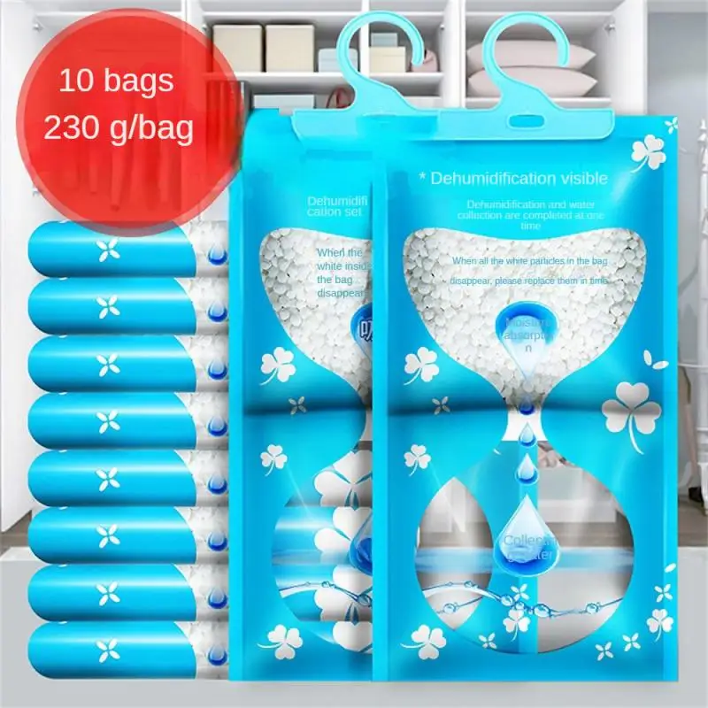 

Hanging Closet Moisture-absorbing Drying Agent Closet Cabinet Wardrobe Dehumidifier Anti-mold Hygroscopic Desiccant Bags