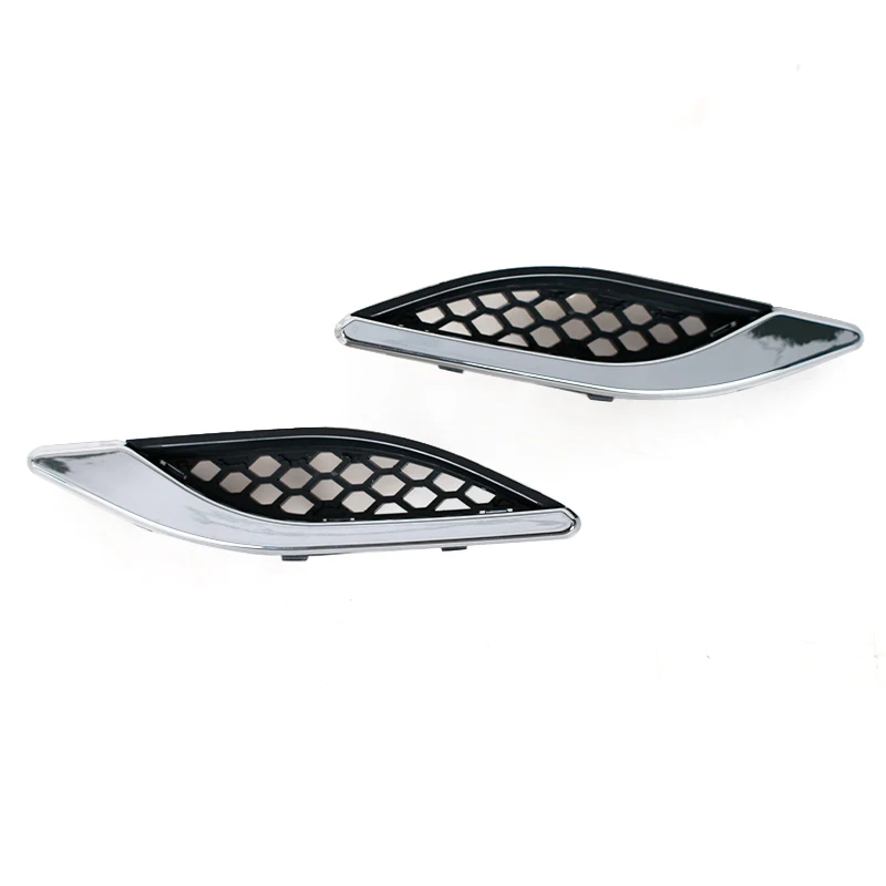 Car Front Side Grille Air Intake Fender Vents Grill For Maserati Ghibli 2014- Auto accessories 670029939 670029940 car exterior accessories car grill mesh grille braces