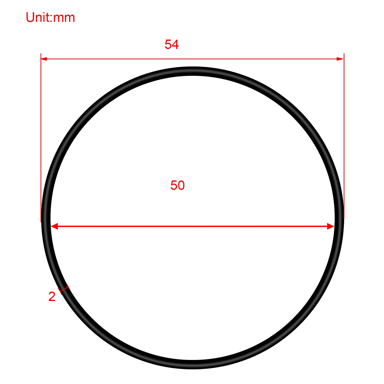 Carburetor Float Bowl O-Ring Seal Gasket for Honda GX110 GX120 GX140 GX160 GX200 GXV120 GXV140 GXV160 16010-ZE1-812 Lawn Mower