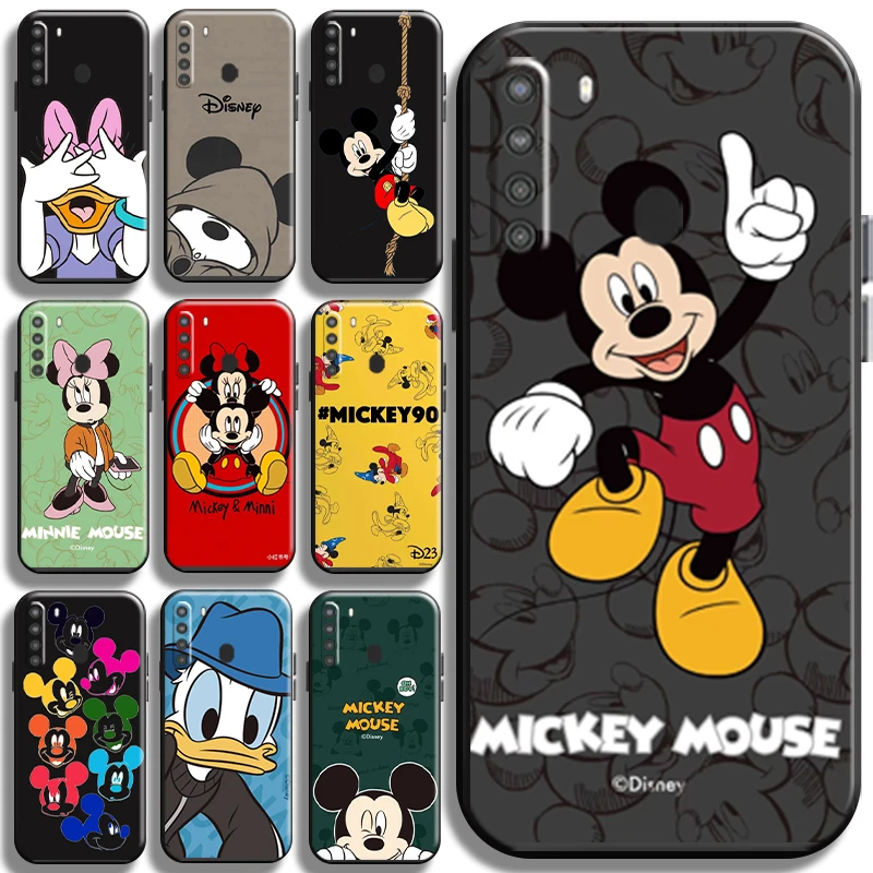 

Disney Cute Mickey Mouse For Samsung Galaxy A21 A21S Phone Case Cases Black Shockproof Full Protection Coque Soft Cover