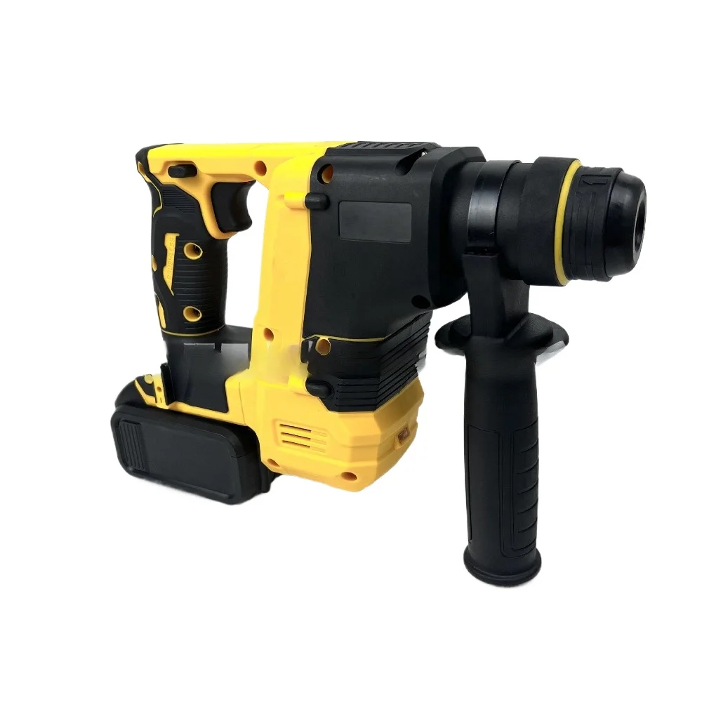 Cordless Rotary Hammer Impact Drill Hammer Professional Brushless Power ...