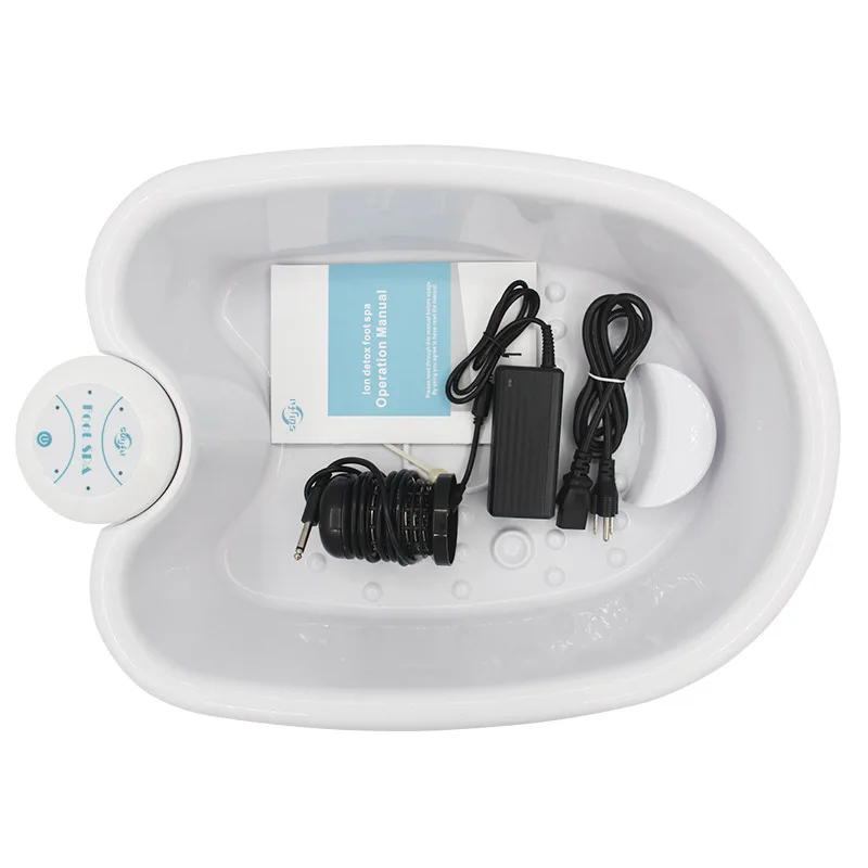 Ionic Detox Foot Bath Massager with Vibrant Vibration and Deep Tissue Cleanse