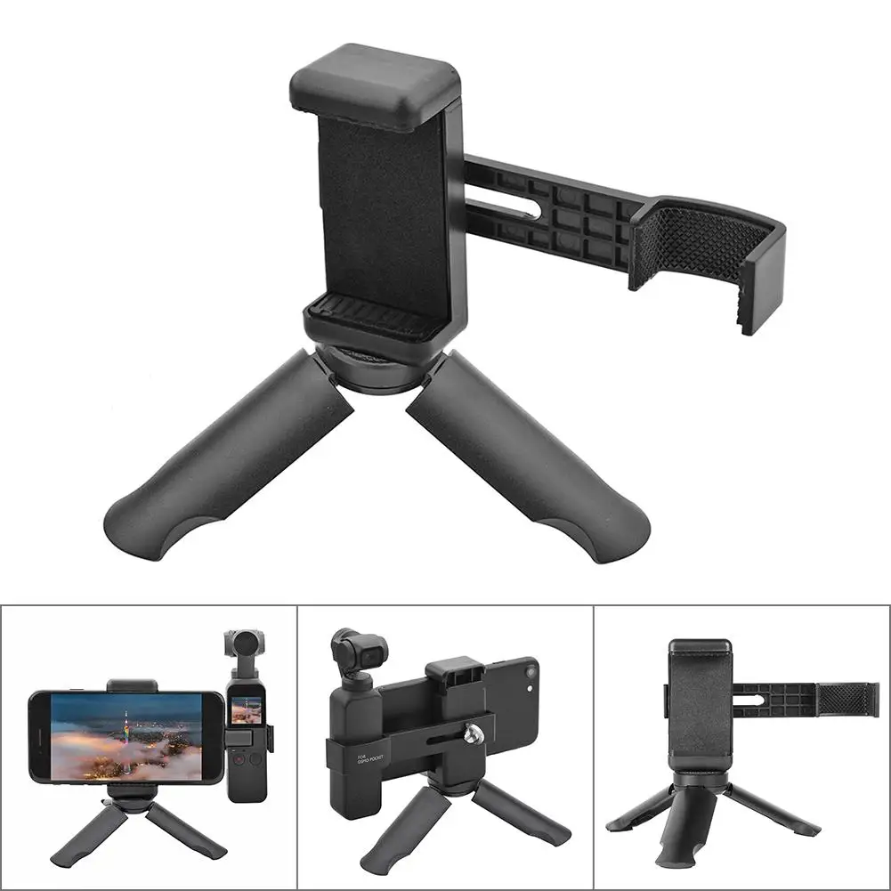 For DJI Osmo Desktop Handheld Gimbal Phone Mount Securing Clip Desktop Tripod Holder Bracket for Osmo Pocket Accessories Parts camera accessories action camera accessories handheld gimbal accessories
