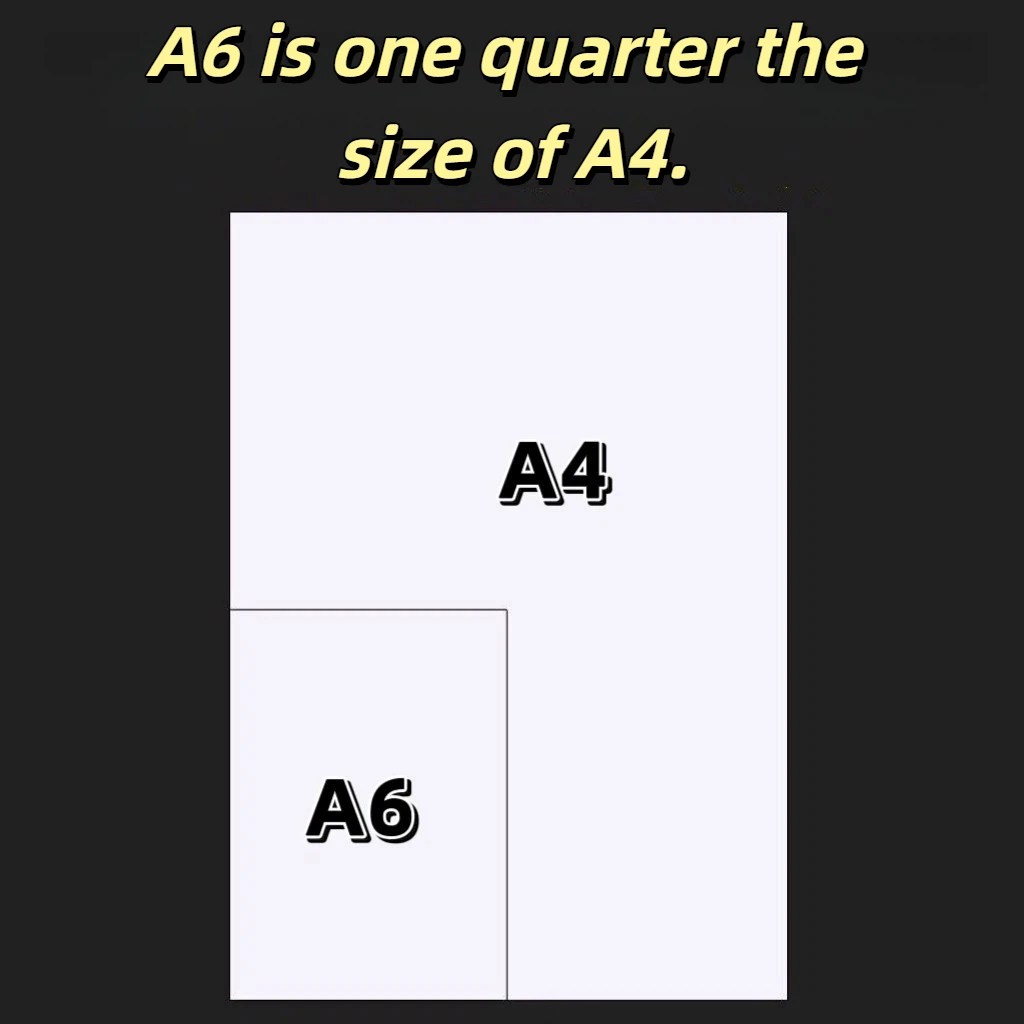 A6 copy paper small size printing paper 500 a pack - 3