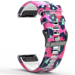 Premium Silicone Quick Release Watch Band Strap - Easyfit - 22mm Fenix 7 7 Pro (F)