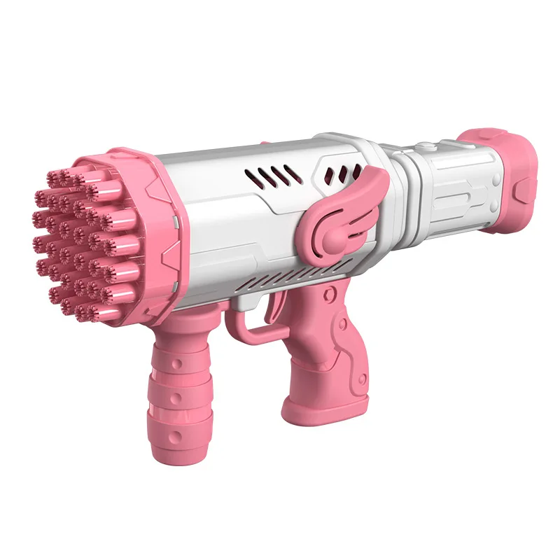 32-hole Bubble Gun Rocket Automatic Soap Bubble Machine Children's Electric Toy Bubble Gun Outdoor Party Wedding Holiday Gift 6