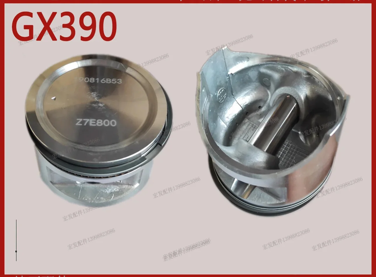 

Поршень в сборе подходит для GX390 188F EC6500CX EG6500CX ELT6500CX 0613A-Z7E-000 Z7E800 запчасти бензинового двигателя