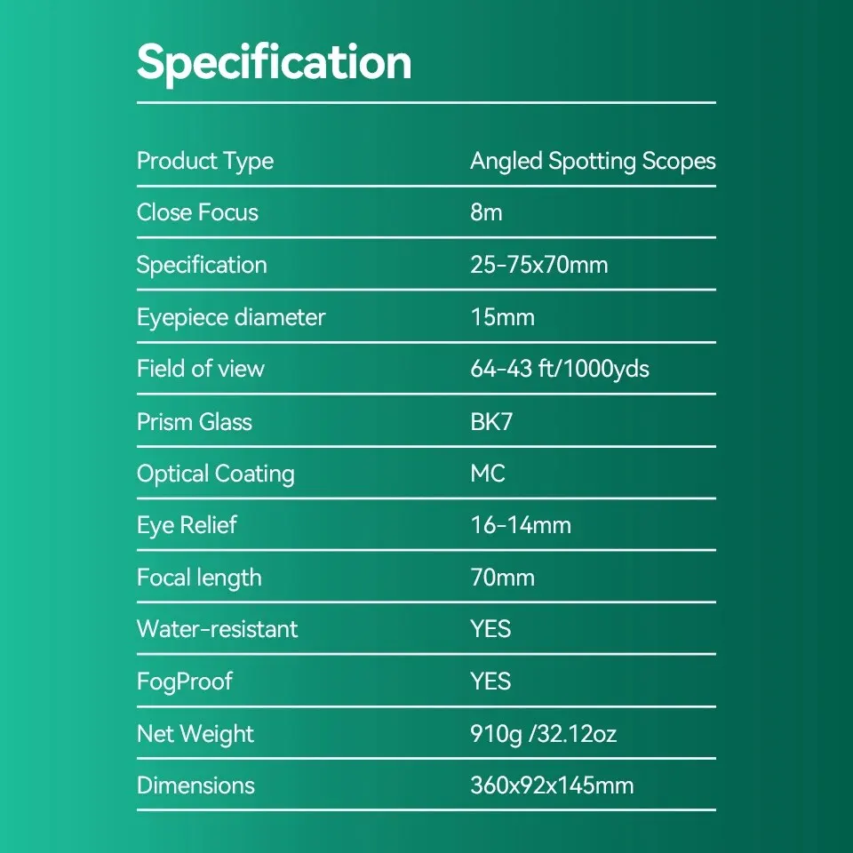 S7e0bd484e35b4b1eb0520caab1d9e37bd F9308B luneta teleskopowa monokular potężna lornetka Bak4 FMC wodoodporna ze statywem Camping