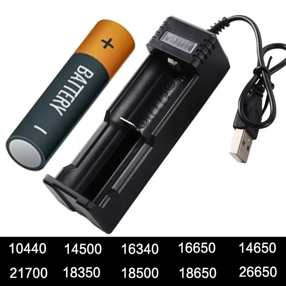

Charger 8650 14500 26650 Li-ion Battery Battery Charger Adapter 18650 Lithium Charger Charging Dock Batteries USB Charger