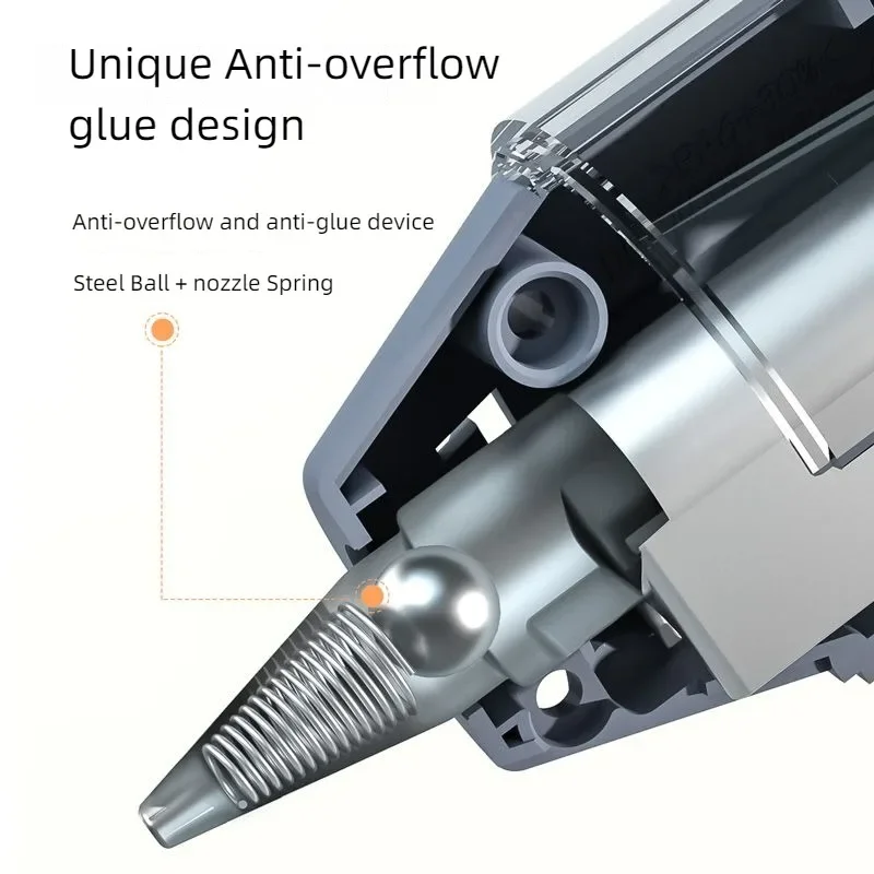 Deli 40W Hot Melt Glue Gun With 7MM Transparent Glue Stick Mini Gun Home Electric Heat Temperature Repair Tool Stick Set