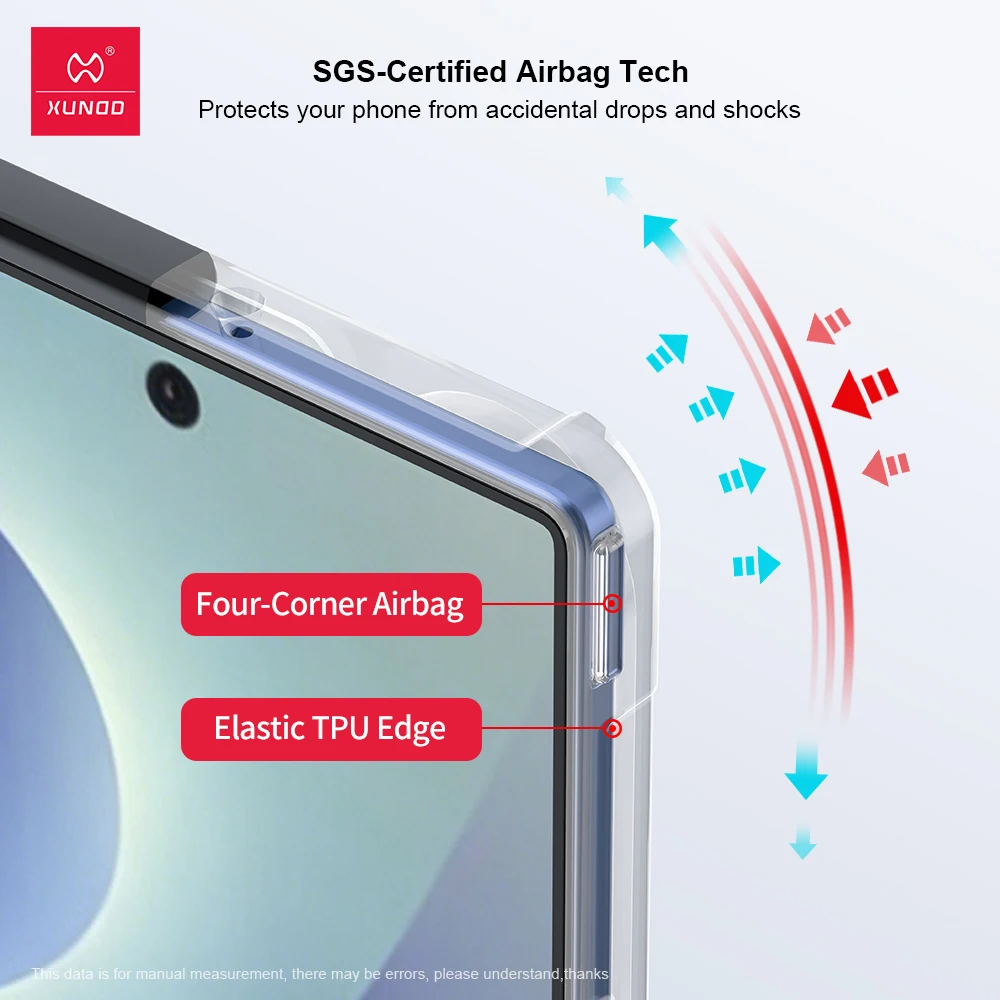 Xundd Aramid Carbon Fiber Magnetic Shockproof Case with Folding Design