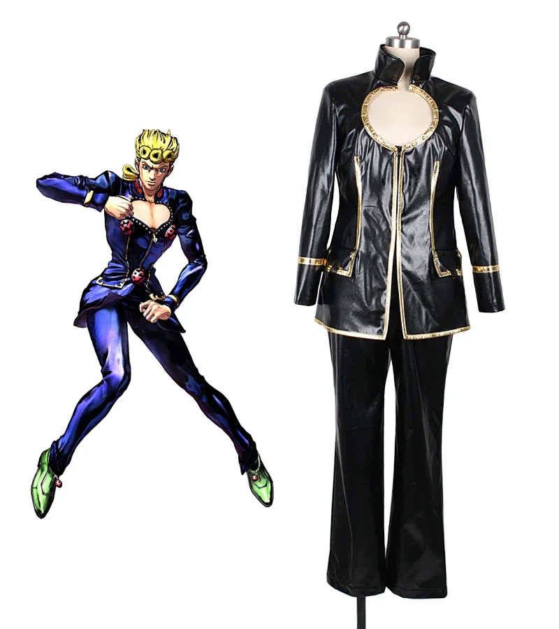 

JoJo's Bizarre Adventure Giorno Giovanna Cosplay Costume