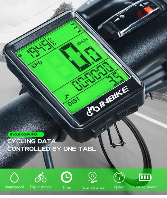 Accessori Per Bici Elettrica Fiotha Computer Da Bicicletta Digitale, 19 Funzioni IP54 Impermeabile Contachilometri Bici Senza Fili - Foto 9