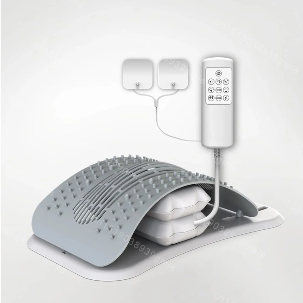 Back Waist Massager Adjustable Airbag Stretch Lumbar Support Back Stretcher Spine Pain Relief Vertebral The Lower Back Relaxer