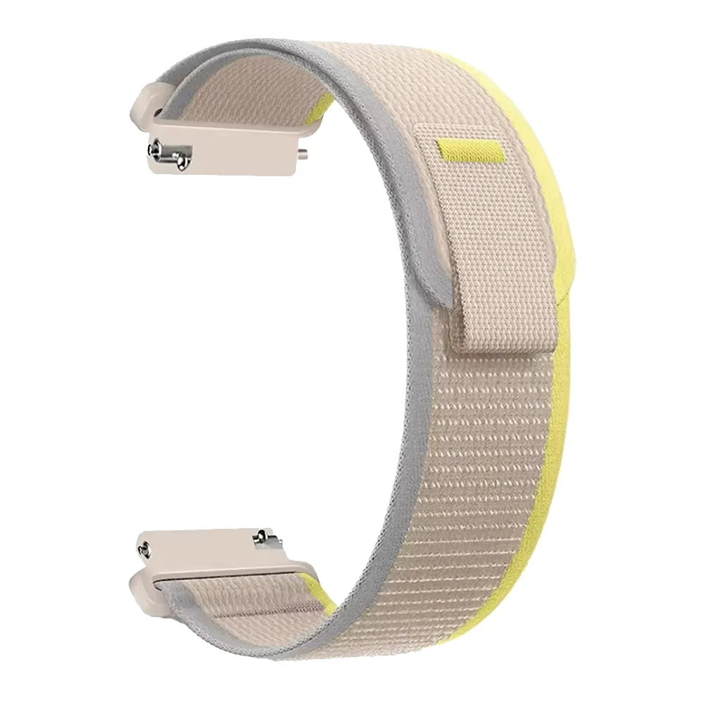 Braided Velcro Strap Loop Band - 20mm/22mm Watch Bracelet Correa