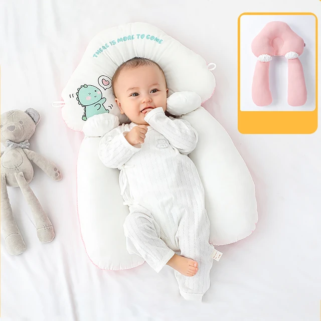 Bebê travesseiros lua forma confortável amamentação amamentação almohada  macio criança dormir travesseiro para cama - AliExpress