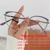 Fashion Ladies Reading Glasses Anti Blue Light Computer Eyewear Women Luxury Brand Design Double Color Frames Presbyopia Glasses 1