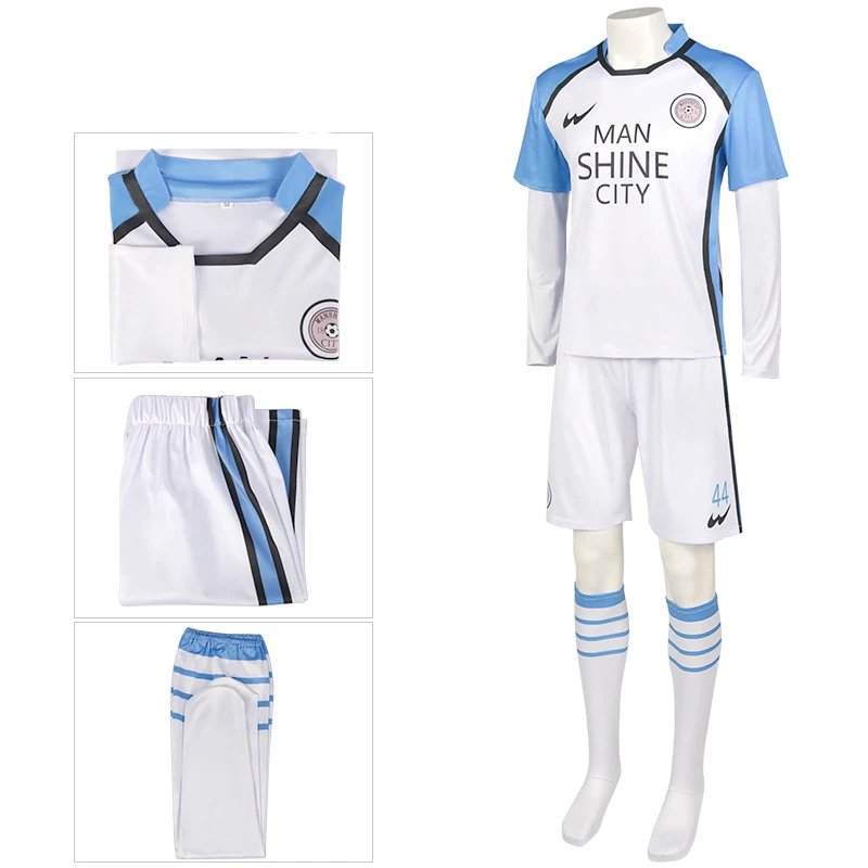 Anime Blue Lock Cosplay Costume Yo Hiori Sae Itoshi Rin Tops Shorts Set  Sportswear Suit Football Soccer - Cosplay Costumes - AliExpress