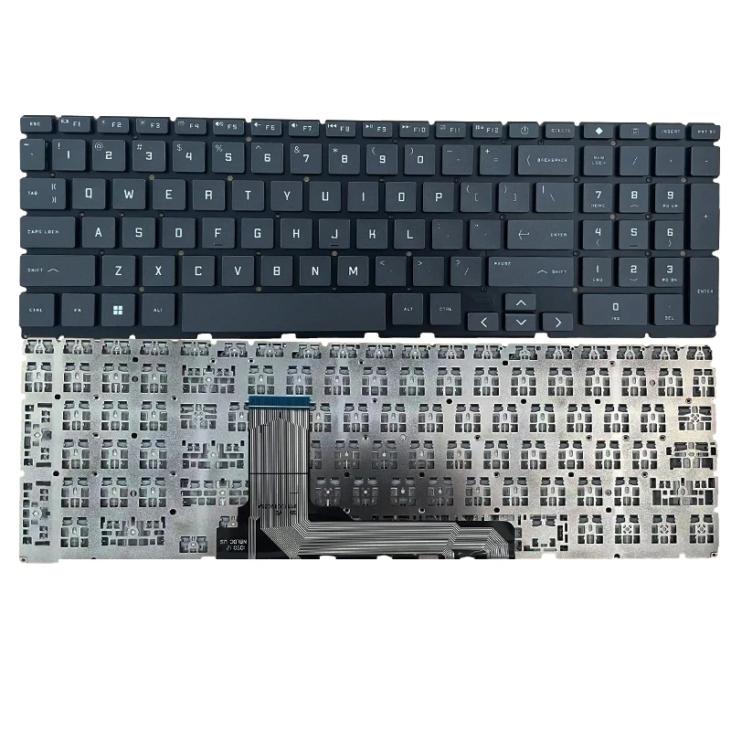 Tastiera Ru/Usa Per Hp Victus Muslimex 16-E Muslimexmuslimex 16-E 16-D 16-D0013Dx Tpn-Q263 16-D0030 16T-D000