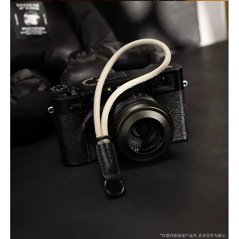 새로운 가죽 카메라 손목 스트랩 안전 랜야드 DJI 포켓 캐논 후지필름 라이카 디지털 미러리스 카메라에 적합