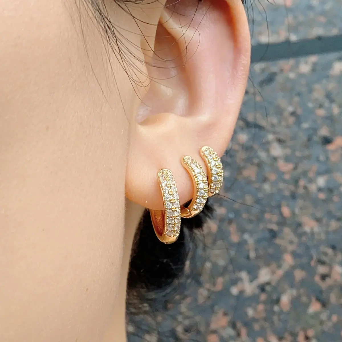 Silver Cubic Zirconia Earring | Earrings Small Zircon Silver