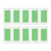 10PCS Professional Hair Removal Wax Strips For Summer Depilation Double Sided Non Woven Depilatory Paper For Leg Body Face X6J3 5