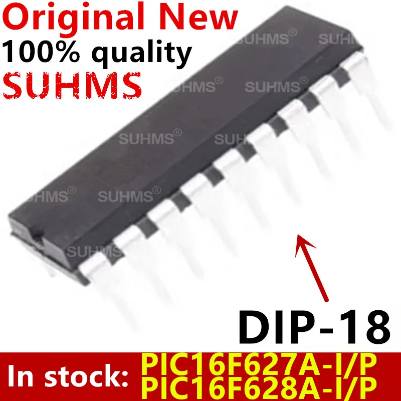 Microchip PIC16F627A-I/P Flash DIP18 20MHz – Nuovo