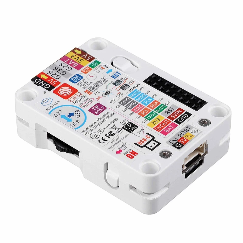 

Набор для разработки чернил M5Stack M5Stack ESP32 Core с экраном 1,54 дюйма 200x200 E-Ink
