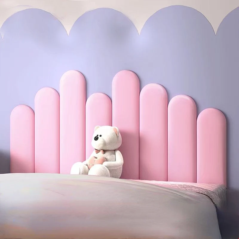 Bed Headboards Kids Room Anti-collision Wall Panels Home Decor Cabecero Cama 135 150 180cm Bed Head Stickers Tete De Lit